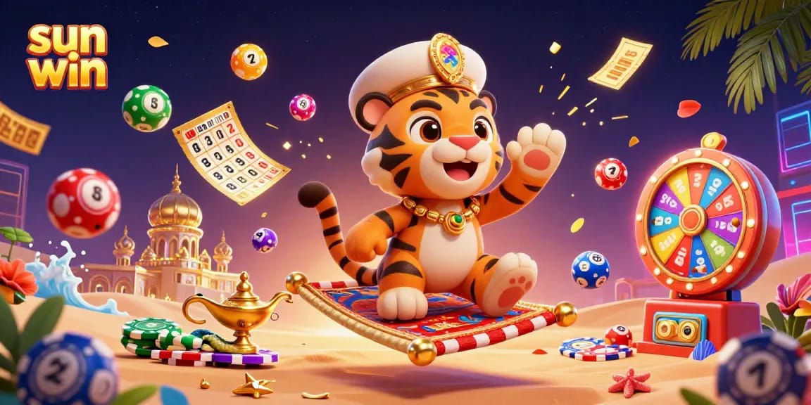 Engage with sun win's vibrant casino experience featuring themed characters and dynamic game elements.