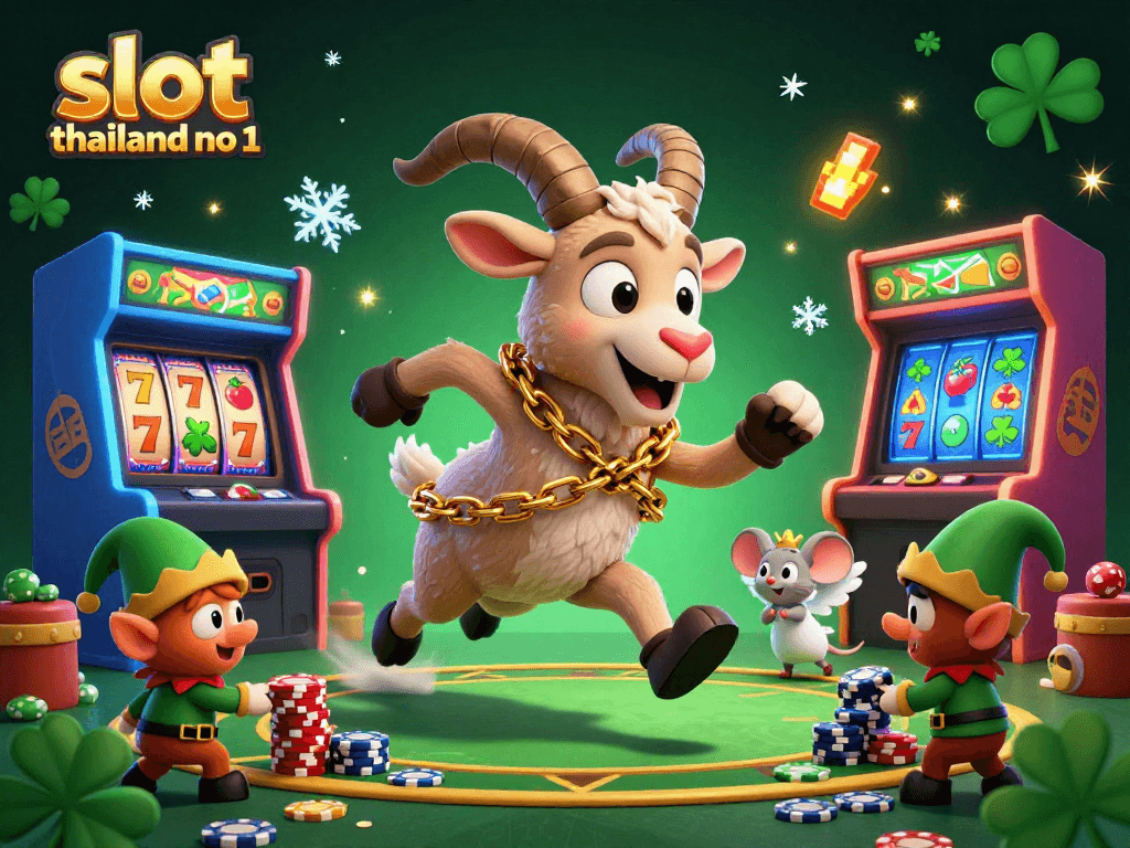 Experience thrilling gaming at slot thailand no 1 with vibrant 3D characters winning big at the casino.