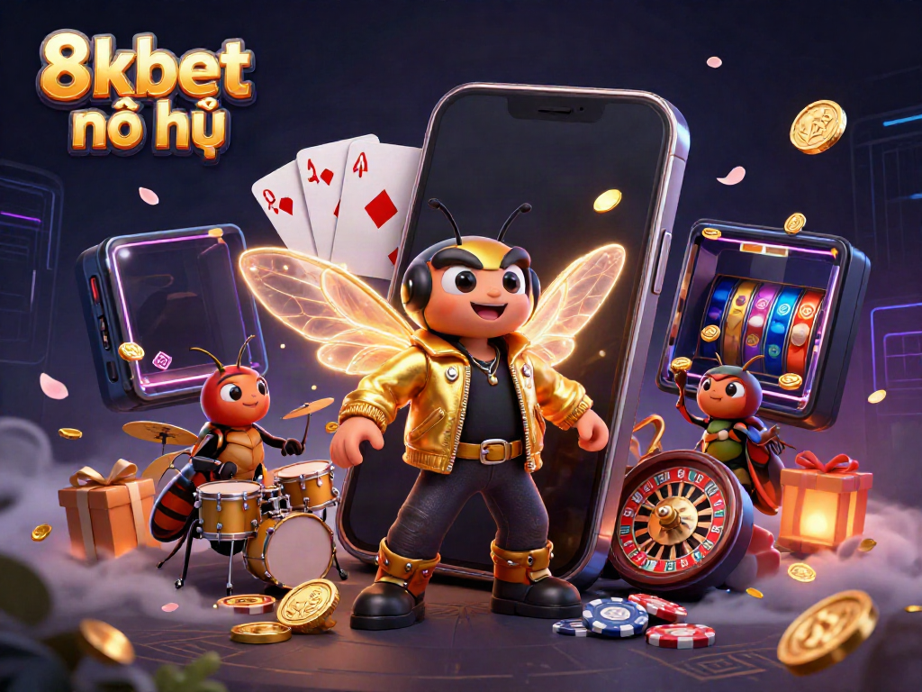 Experience the thrill of 8xbet nổ hũ with vibrant slot games and exciting characters in action.