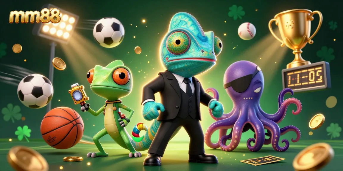 Experience thrilling mm88 gameplay with a secret agent chameleon and dynamic casino elements