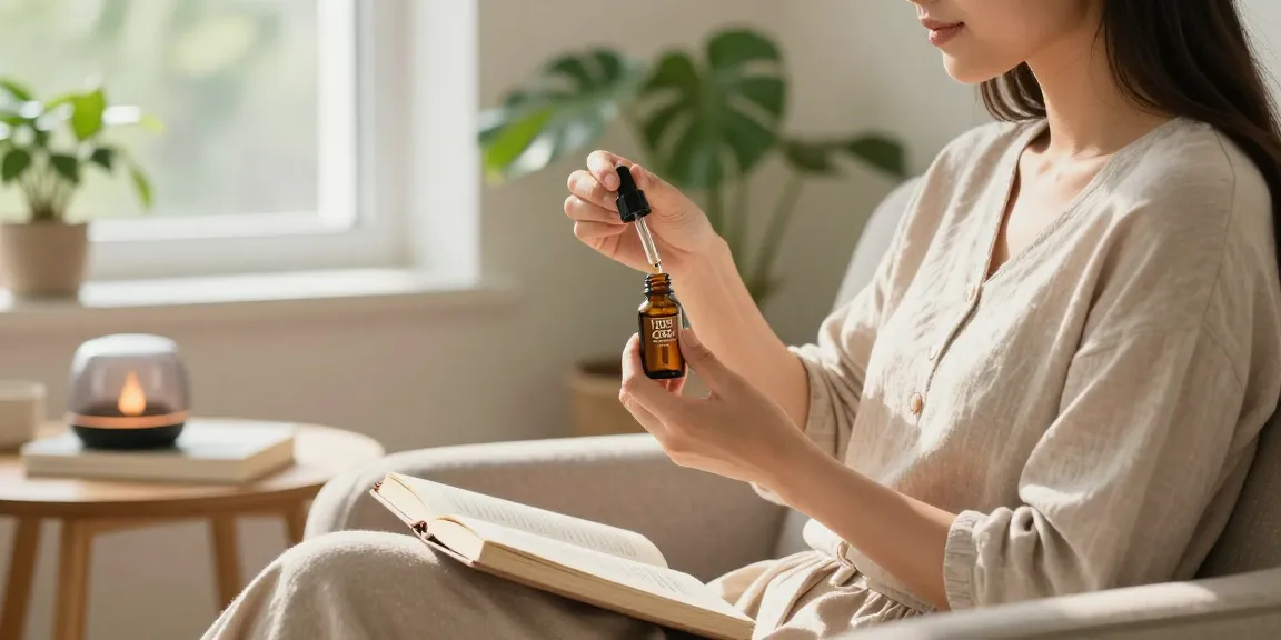 Experience the benefits of THC-Free CBD Oil isolate at home for relaxation and wellness.