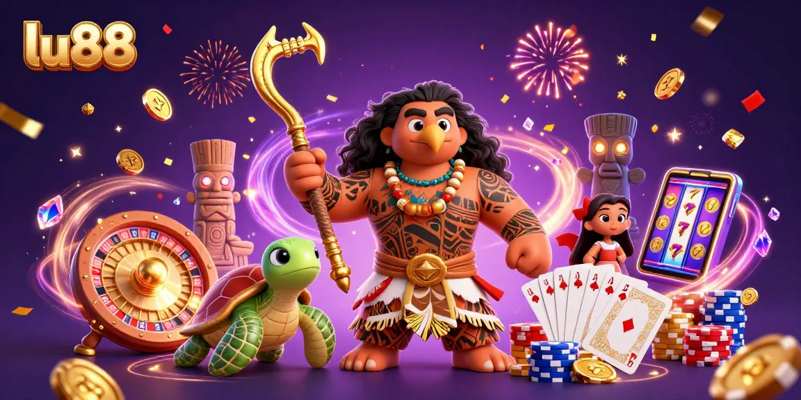 Experience the thrill of lu88 casino with vibrant characters, dynamic gaming action, and exciting rewards.