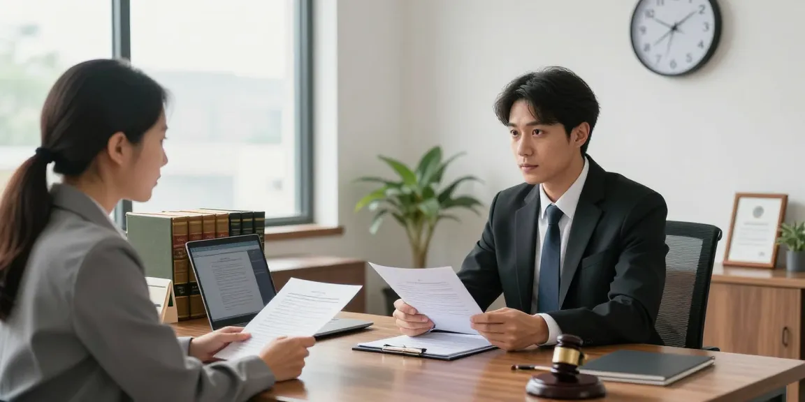 Legal consultation with attorney discussing case documents in a modern office, you could try here for expert legal advice.