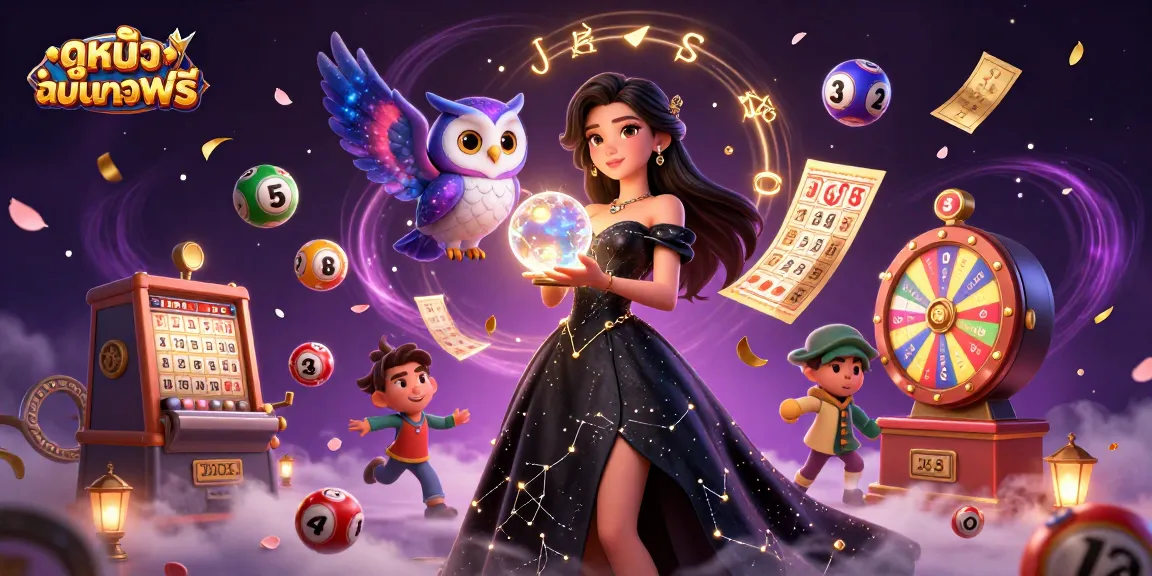 Experience ดูหนังออนไลน์ฟรี with vibrant lottery elements and captivating characters in this immersive gambling scene.