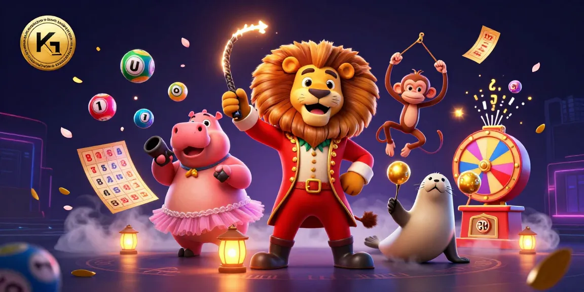 A detailed guide to best betting sites not on gamstop / bookies not on gamstop for UK punters showcasing a vibrant circus scene filled with colorful elements.