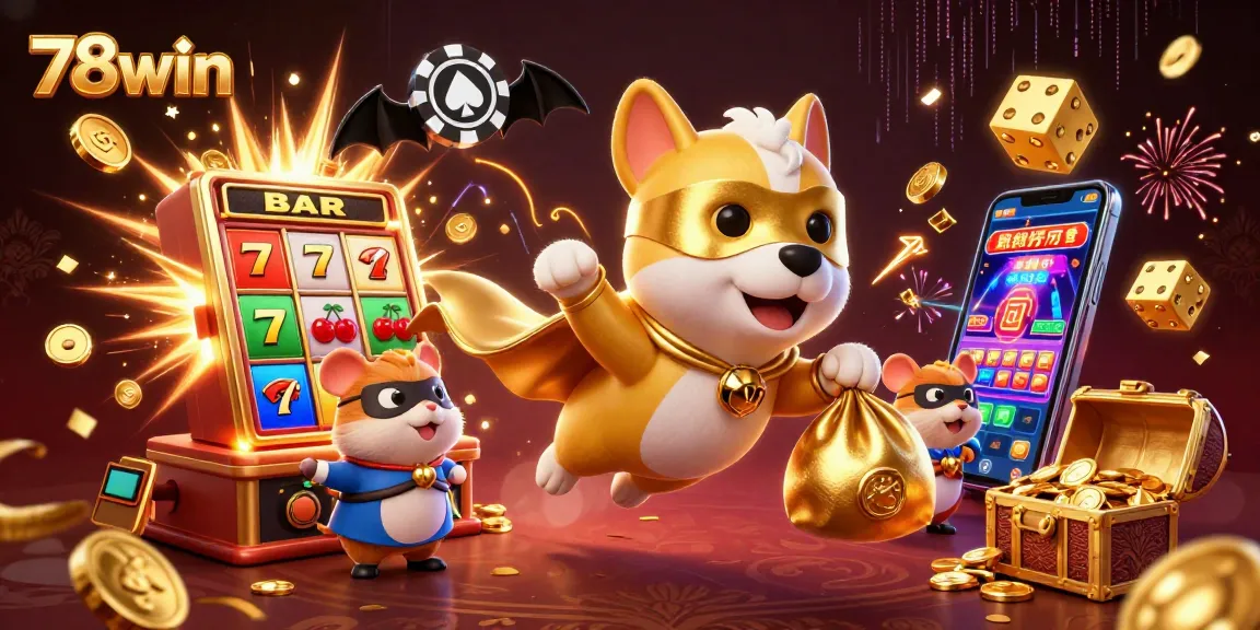 Experience exhilarating wins with 78win's exciting jackpot games and dynamic casino atmosphere.